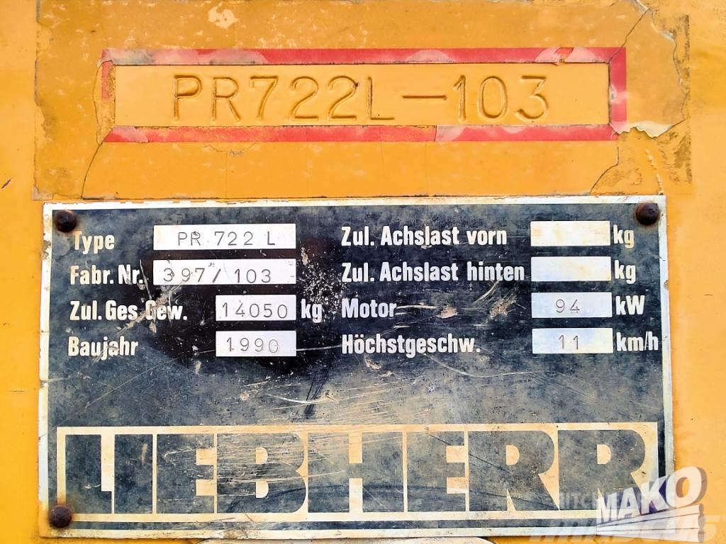Liebherr PR 722 Buldozere pe senile