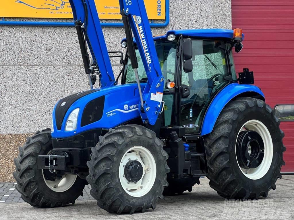New Holland TD5.90, 2021, 1526 heures, chargeur!! Tractoare