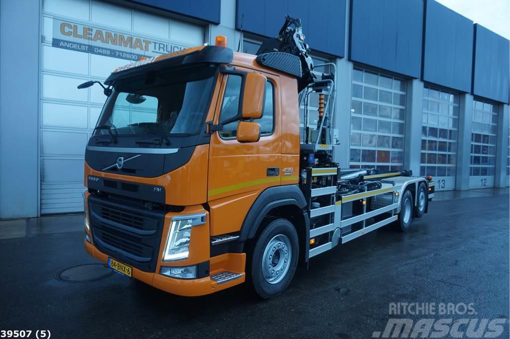 Volvo FM 440 HMF 23 ton/meter laadkraan Camion cu carlig de ridicare
