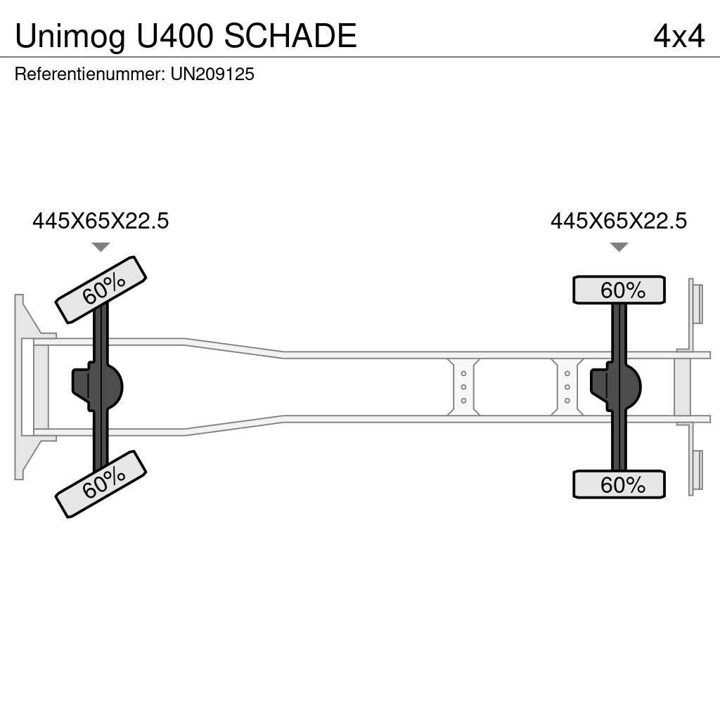 Unimog U400 SCHADE Autobasculanta
