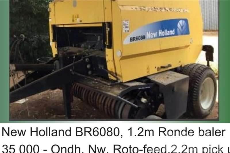 New Holland BR6080 - 1.2m - 2.2m pick up - roto feed Altele