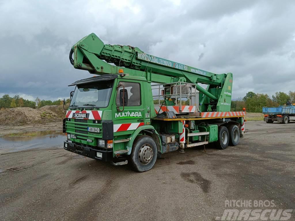 Scania P93HL Platforme aeriene montate pe camion