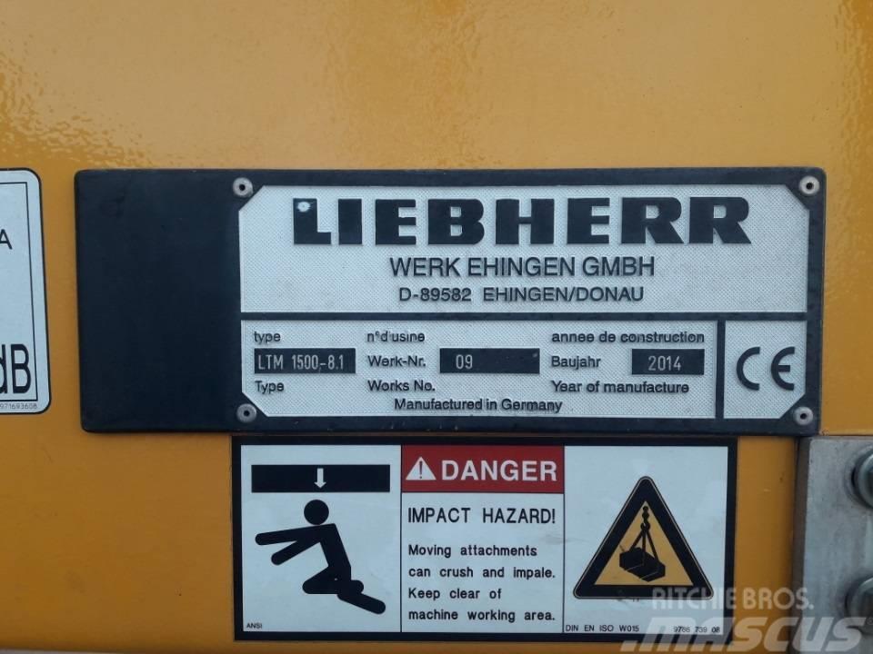 Liebherr LTM 1500-8.1 Macara pentru orice teren