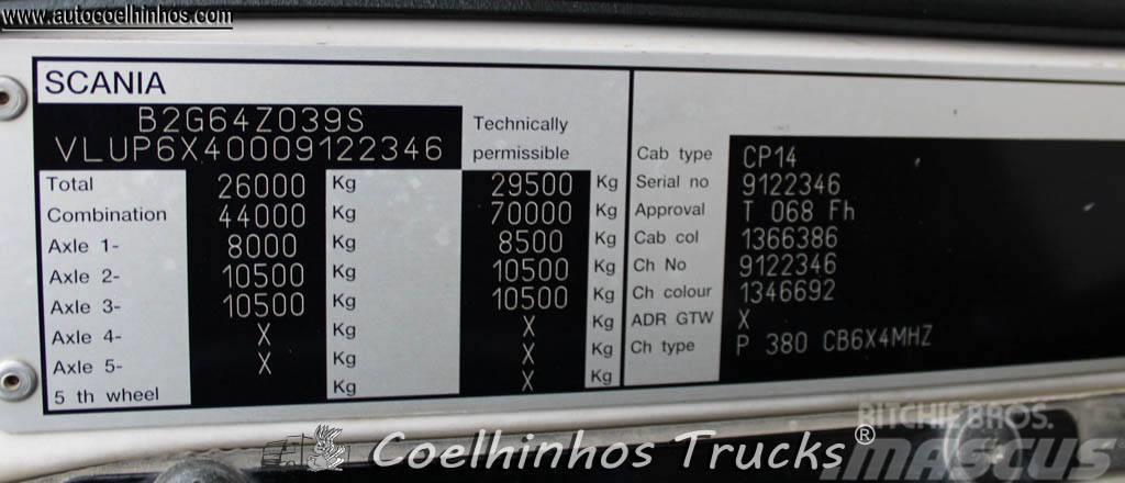 Scania P 380 + PK 15500 Autobasculanta