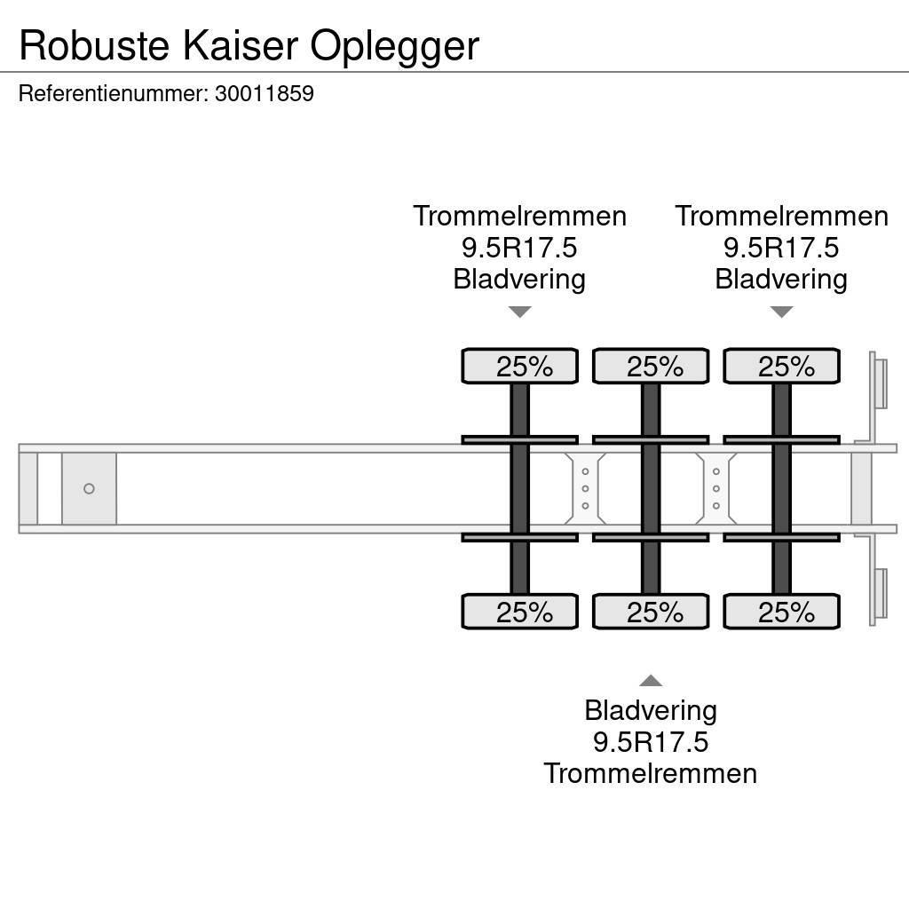 Robuste Kaiser Oplegger Semi-remorca agabaritica
