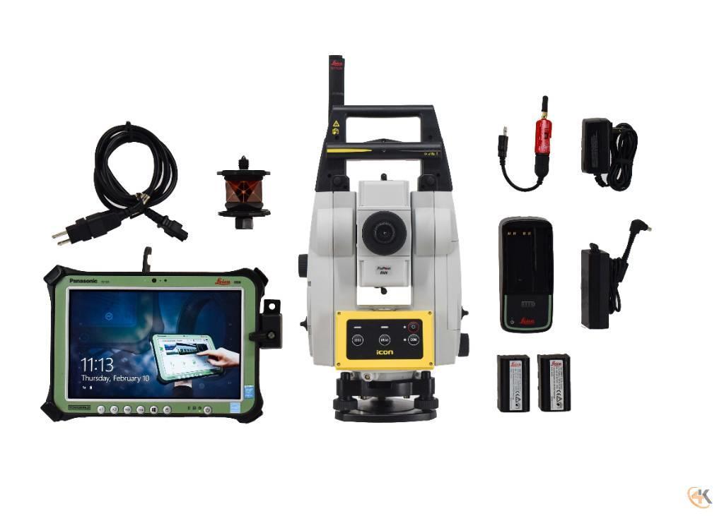 Leica Used iCR70 5" Robotic Total Station w/ CS35 & iCON Alte componente