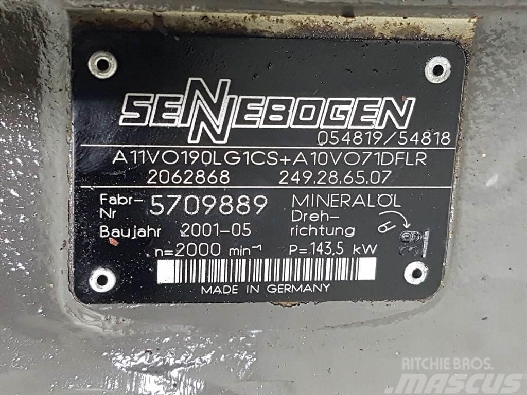 Sennebogen -Rexroth A11VO190LG1CS-Load sensing pump Hidraulice