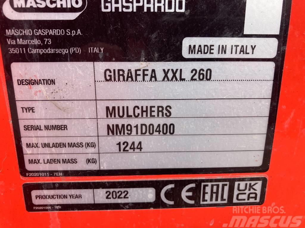 Maschio Giraffa 260 XXL HD Cositoare