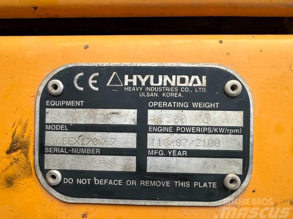 Hyundai R 170W-7 Excavatoare cu roti