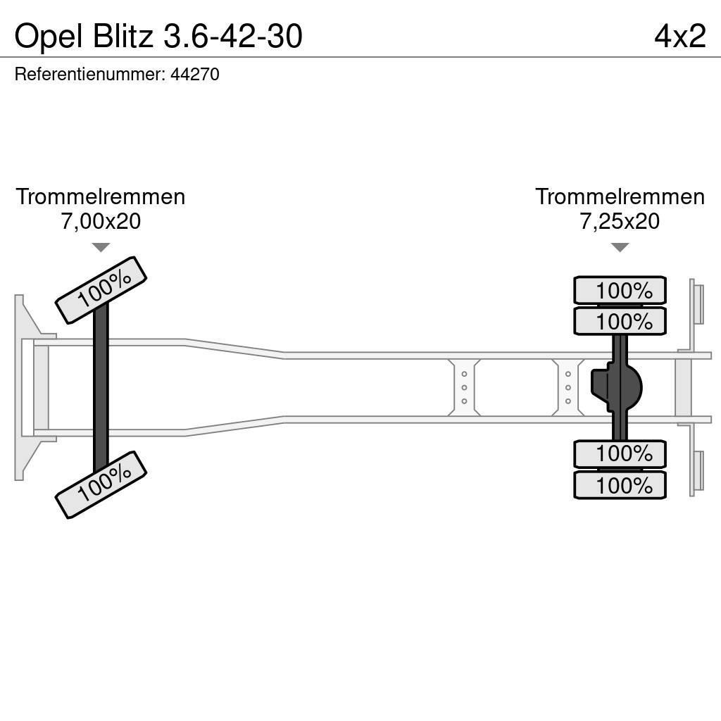 Opel Blitz 3.6-42-30 Camioane platforma/prelata