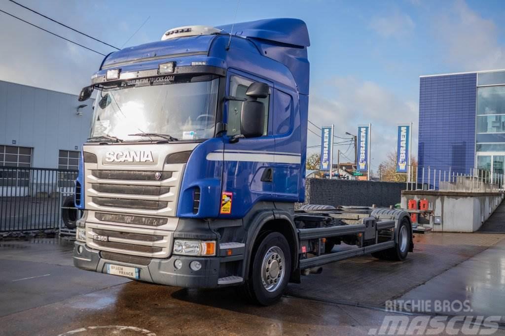 Scania R360+E5+INTARDER+DHOLLANDIA Camioane Demontabile