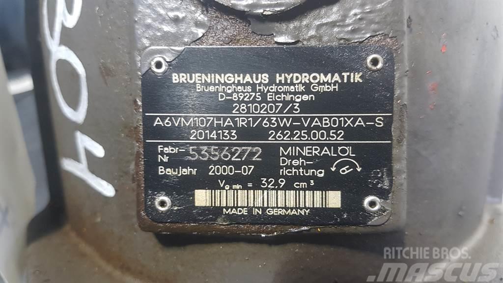 Brueninghaus Hydromatik A6VM107HA1R1/63W -Volvo L30-Drive motor/Fahrmotor Hidraulice