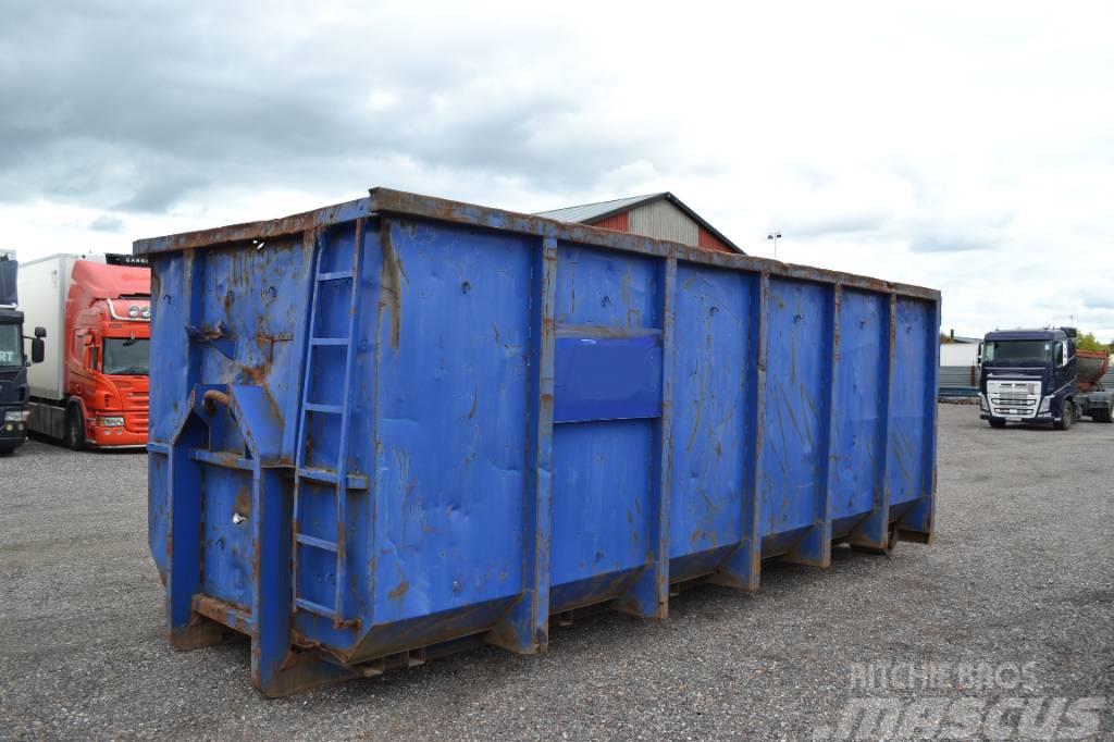  Container Lastväxlare 30 Kubik Blå Demontabile