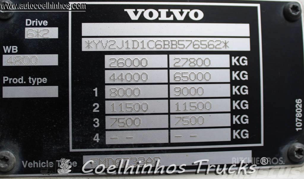 Volvo FMX 330 + Hiab 144 XS Camioane platforma/prelata