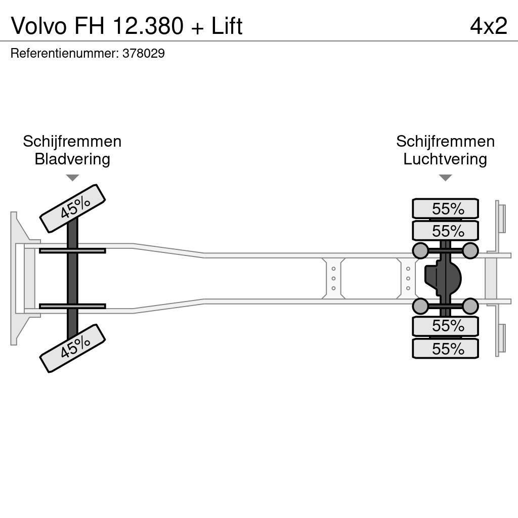 Volvo FH 12.380 + Lift Camioane transport animale