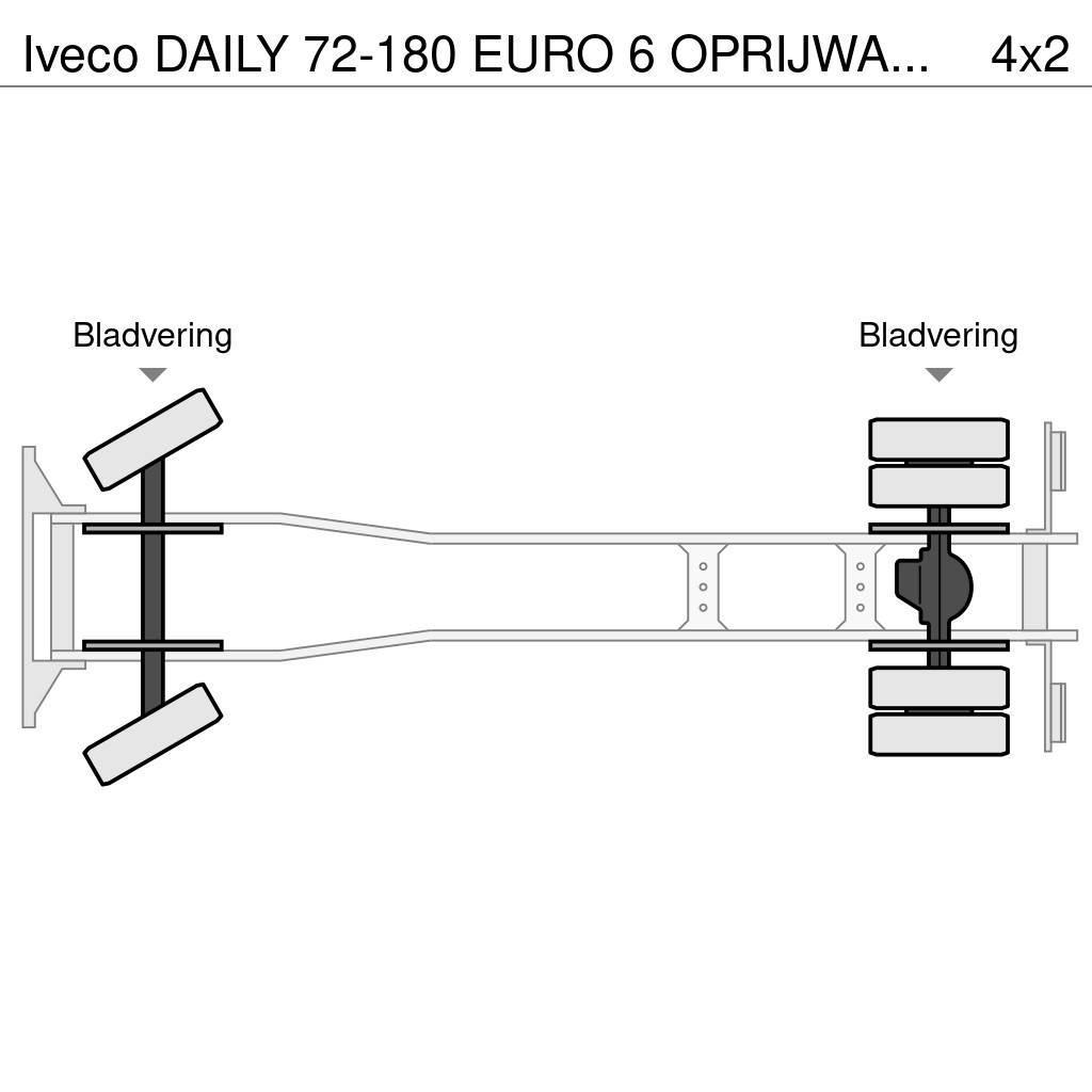 Iveco DAILY 72-180 EURO 6 OPRIJWAGEN / HYDRO OPRIJKLEP / Transportatoare vehicule