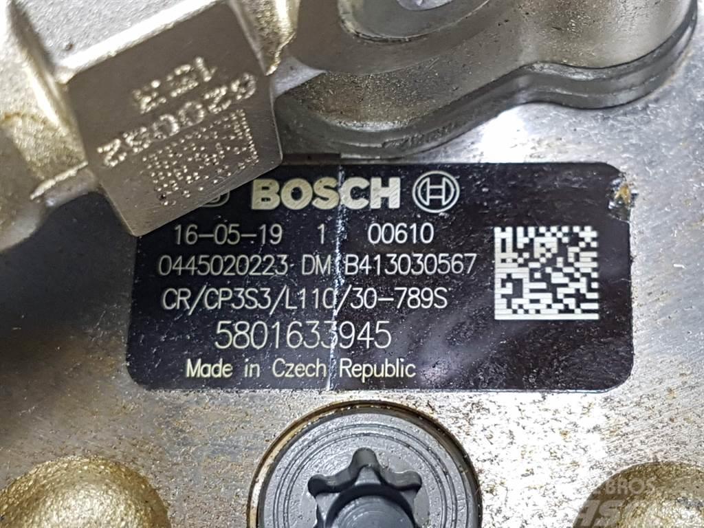 Bosch 5801633945-Fuel pump/Kraftstoffpumpe/Brandstofpomp Motoare