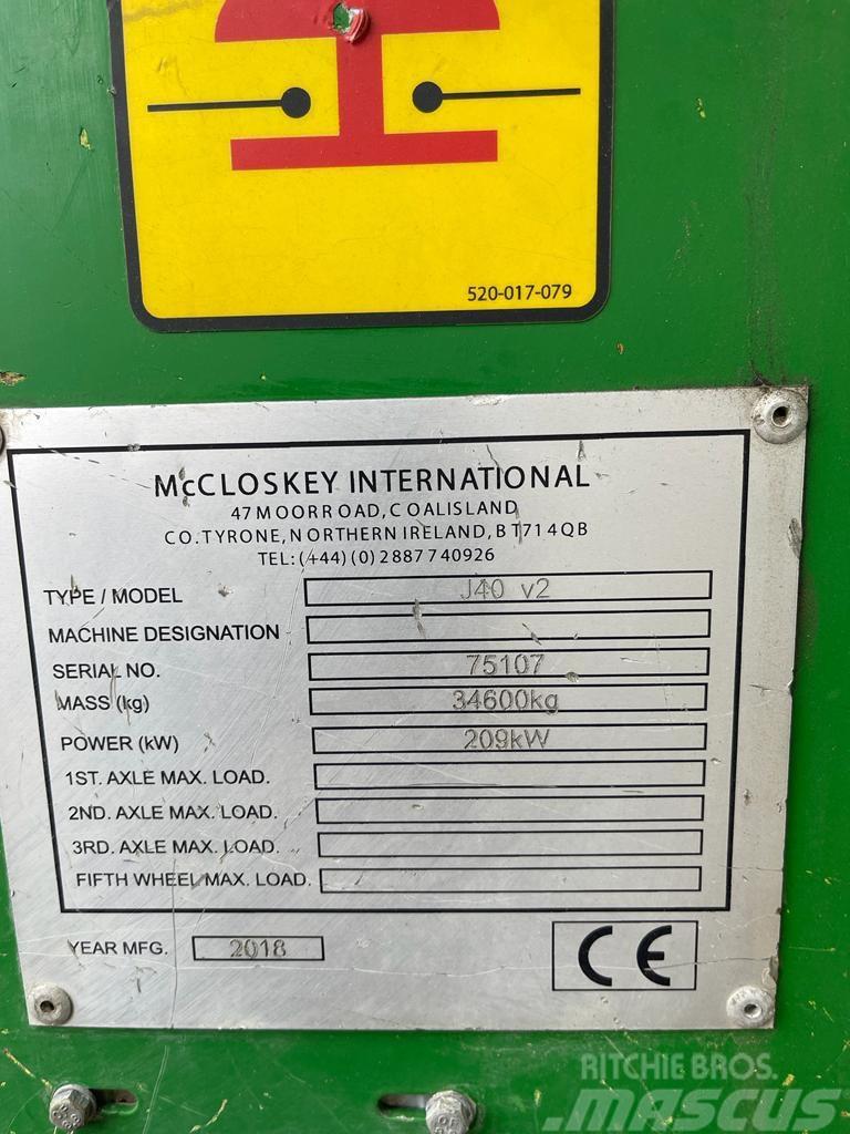 McCloskey J40 v2 Concasoare mobile