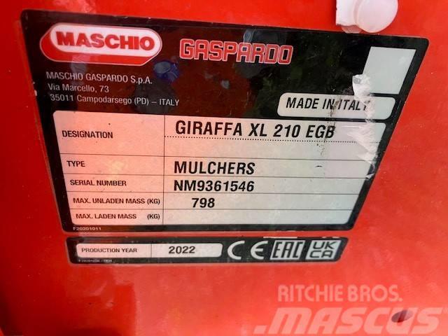 Maschio Giraffa 210 SE HD H-Slagor Cositoare