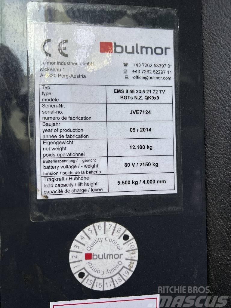 Bulmor EMS II 55.50/23,5-21/74 Mehrwege Stapler Încarcator lateral