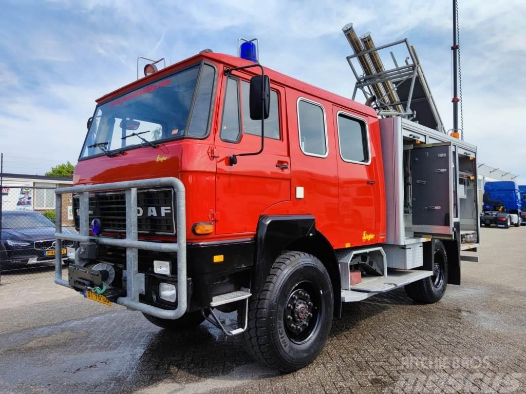 DAF FAV 1800 DHTD 360 4x4 Dubbel Cab (10 pers) Ziegler Camion de pompier