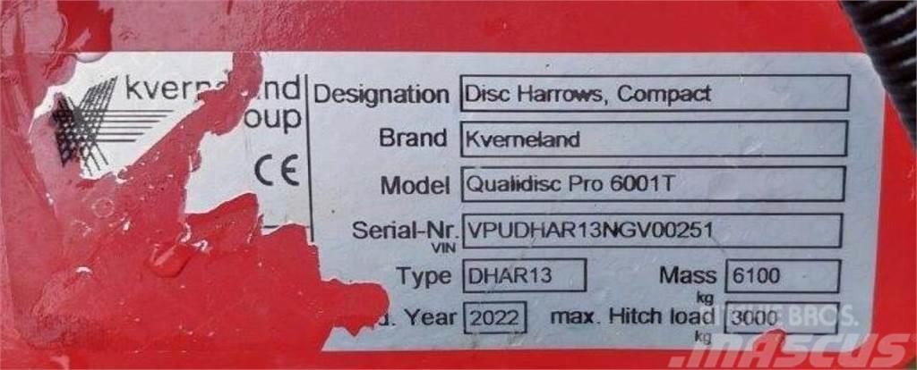 Kverneland Qualidisc Pro 6001 Actipress Twin Grape cu disc