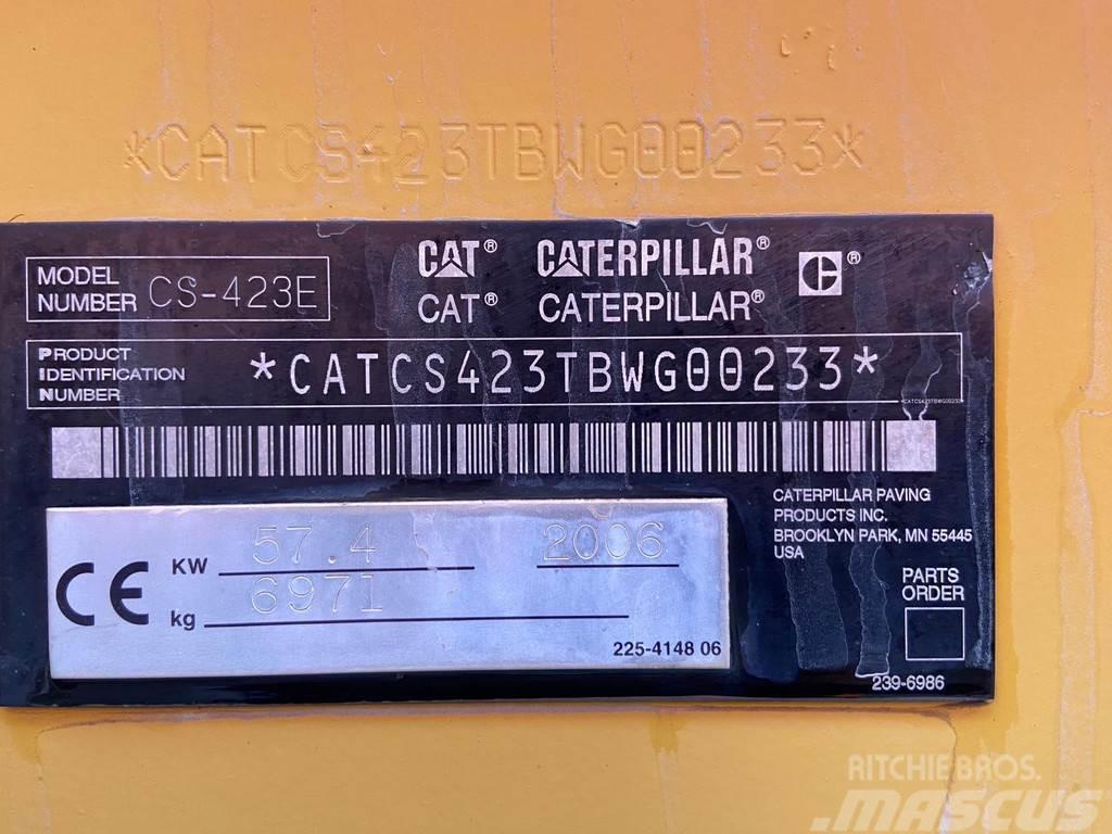 CAT CS-423E Compactoare monocilindrice