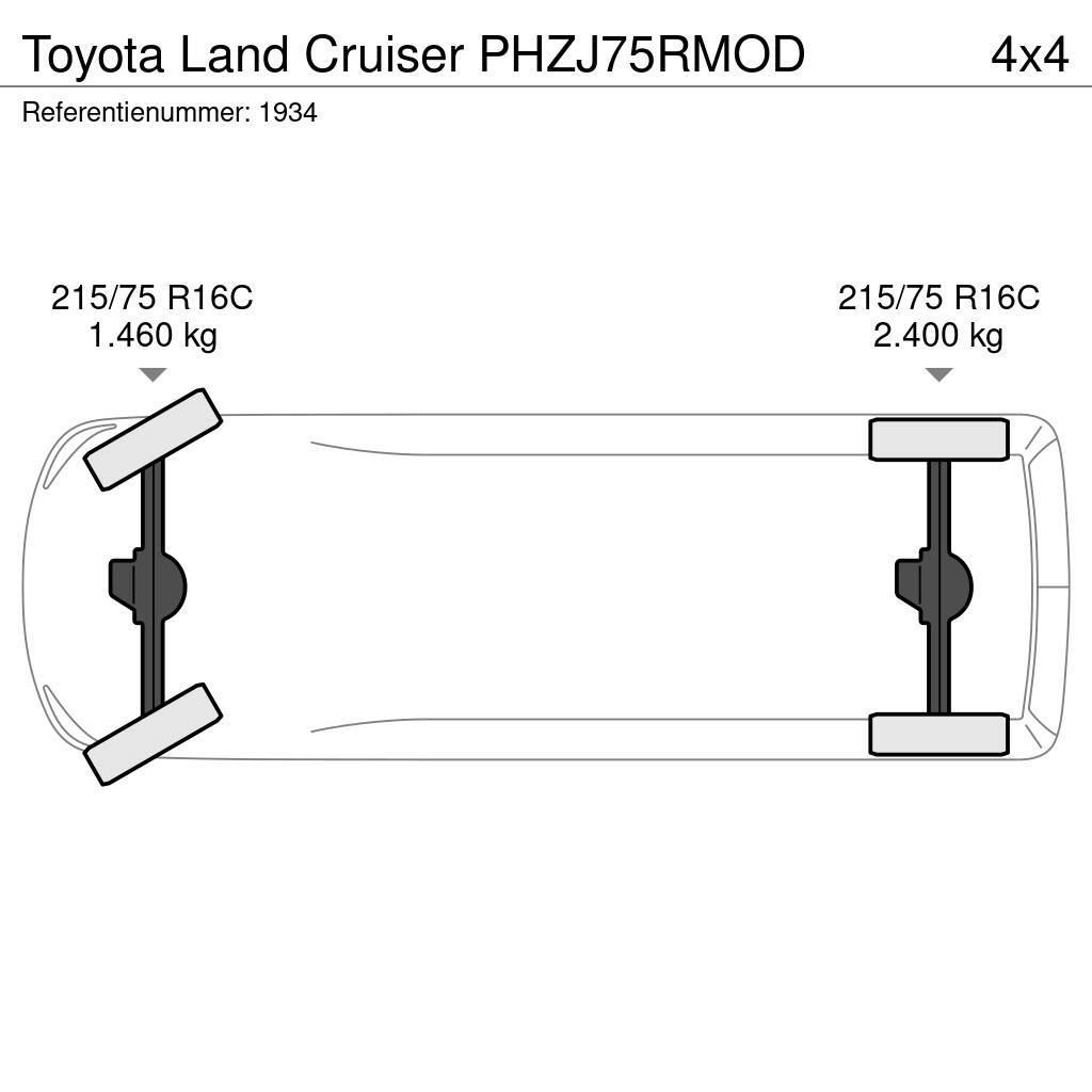 Toyota Land Cruiser PHZJ75RMOD Vehicule de recuperare