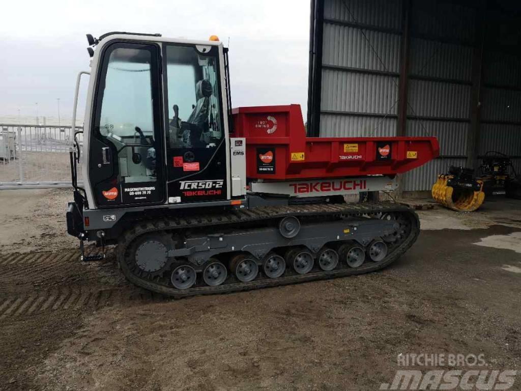 Takeuchi TCR50-2 *uthyres / only for rent* Autobasculante cu senile