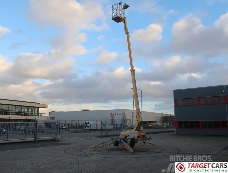 Ommelift Mini 12EZ Towable Telescopic Boom Work Lift 1190cm Platforme aeriene montate pe remorca