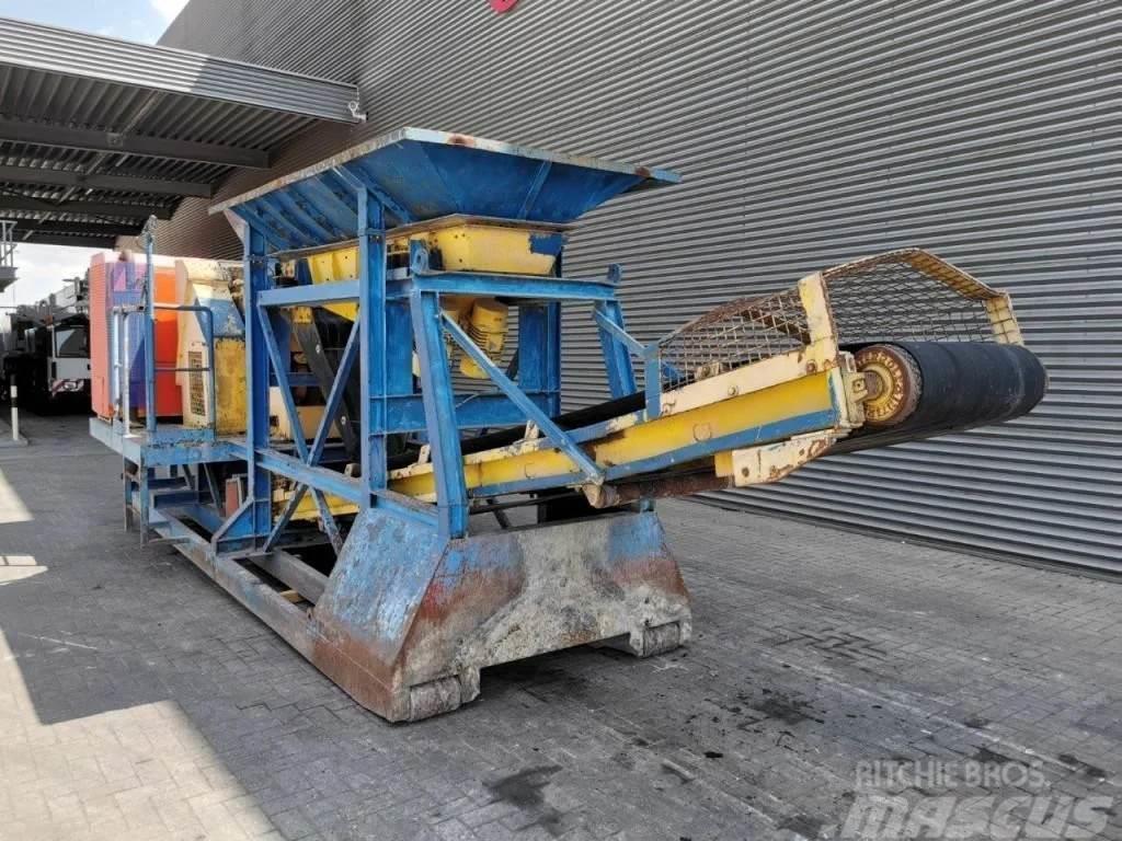 Bräuer MOB Jaw Crusher  Hooklift System  Electric + Diese Concasoare mobile