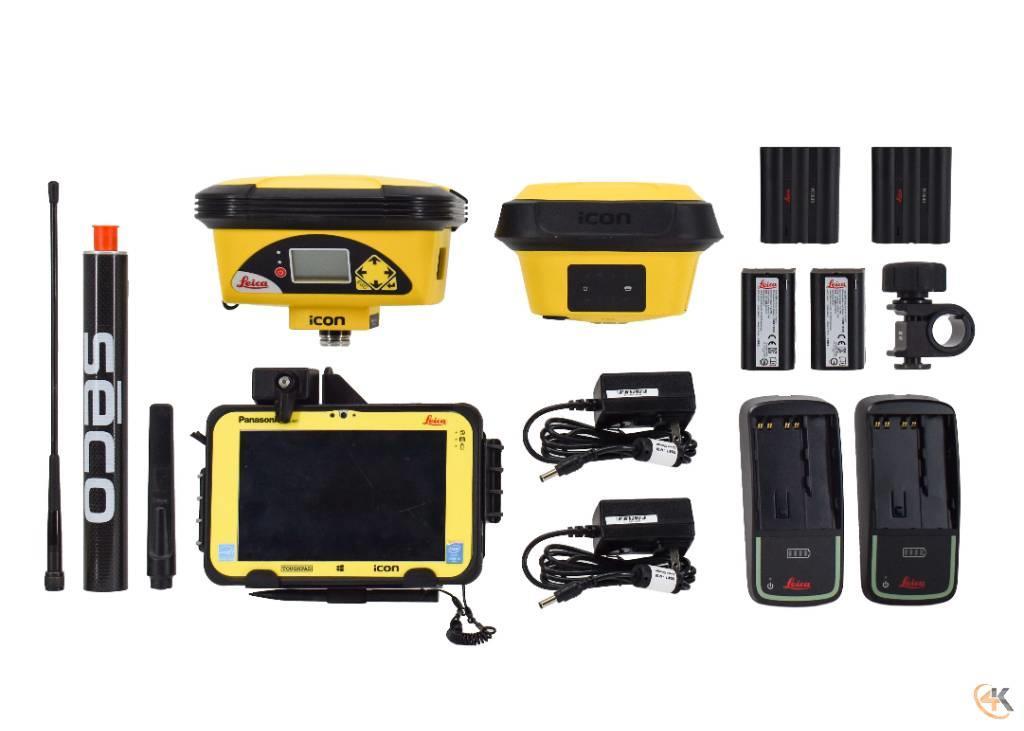 Leica iCG60 iCG70 450-470Mhz Base/Rover GPS w/ CC80 iCON Alte componente