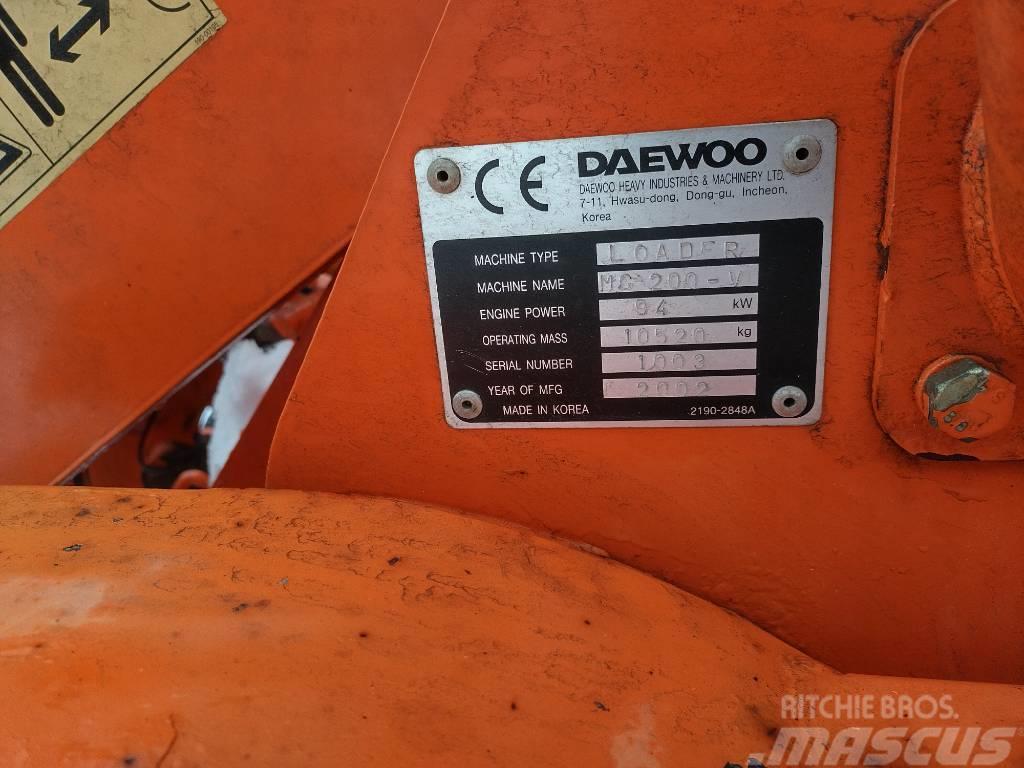 Daewoo 200-V Mega Incarcator pe pneuri