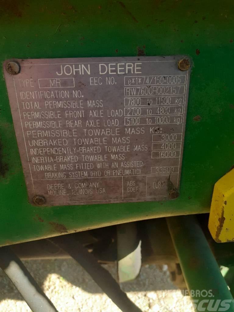John Deere 7600 Tractoare