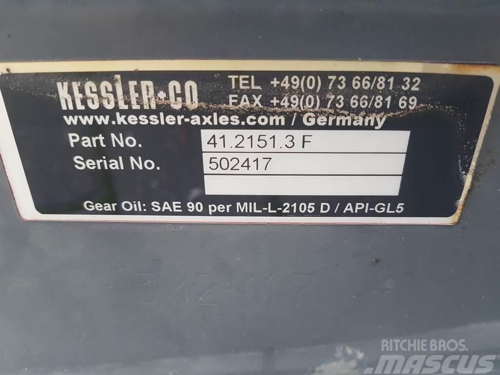 Fuchs MHL320-Kessler+CO 41.2151.3F-Terex 5435661010-Axle Axe