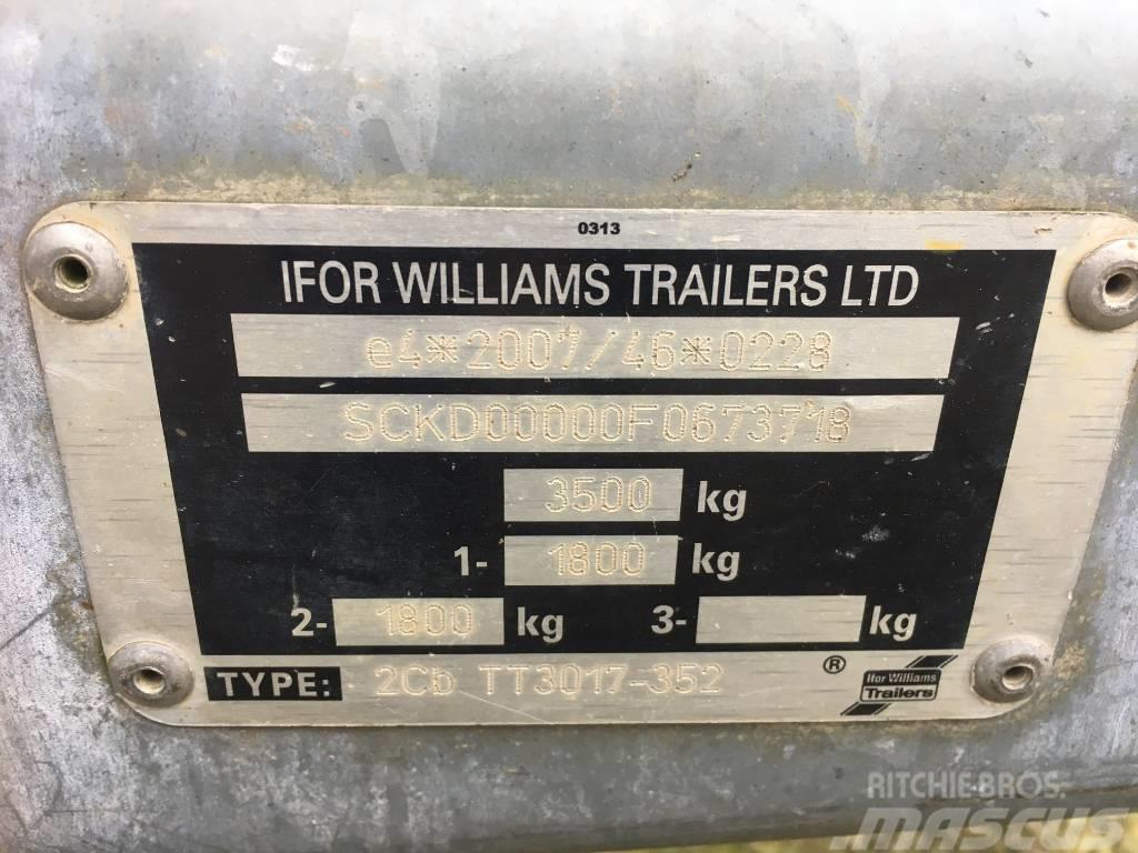 Ifor Williams TT3017 Tipper Trailer Remorci rabatabile