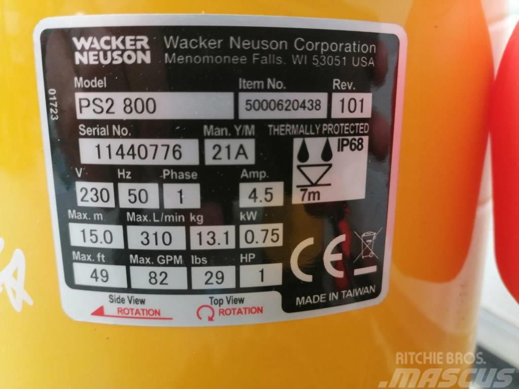 Wacker Neuson PS2800 Pompa de apa