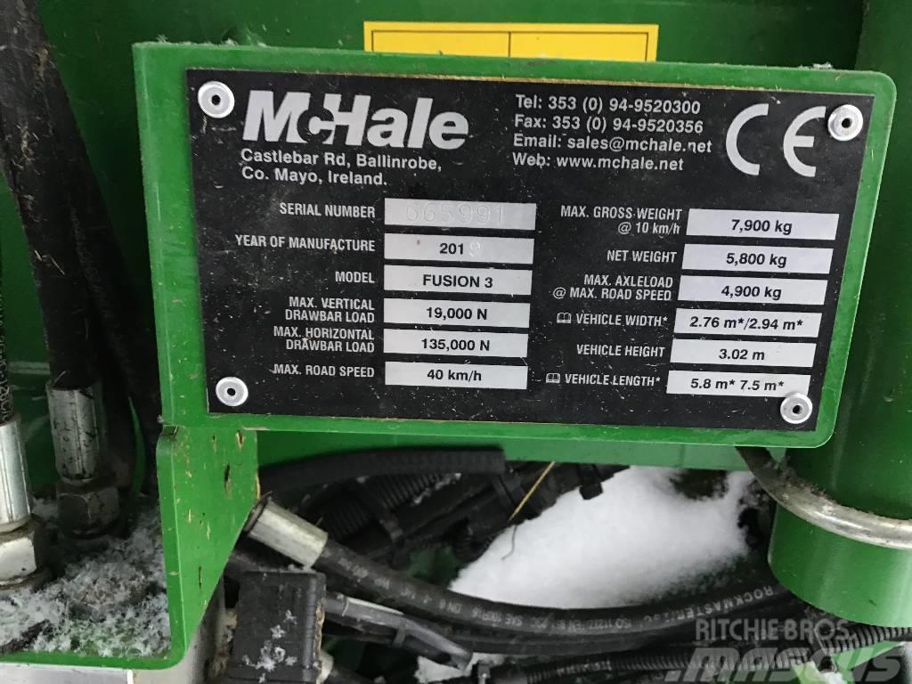 McHale Fusion 3 Plus Masina de balotat cilindric