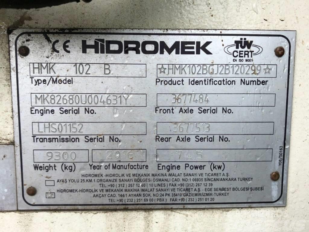Hidromek HMK 102B Buldoexcavatoare