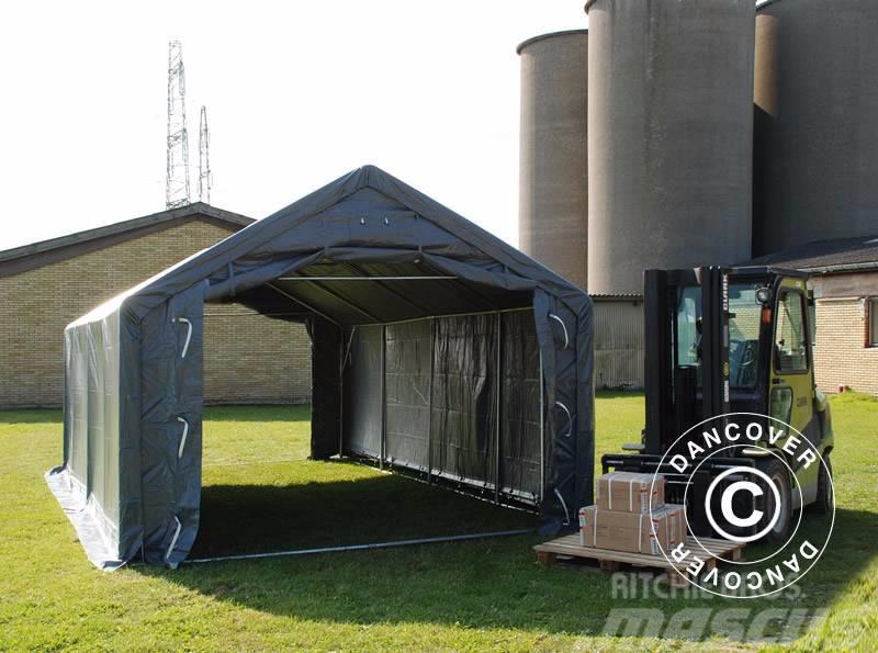 Dancover Storage Shelter PRO 4x6x2x3,1m PVC Telthal Alte echipamente pentru tratarea terenului