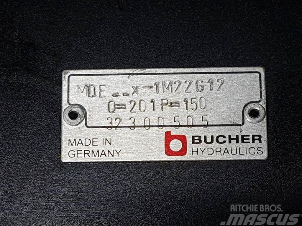 Bucher Hydraulics MQE**x - 1M22G12 - CITYCAT 5000 - Valve Hidraulice