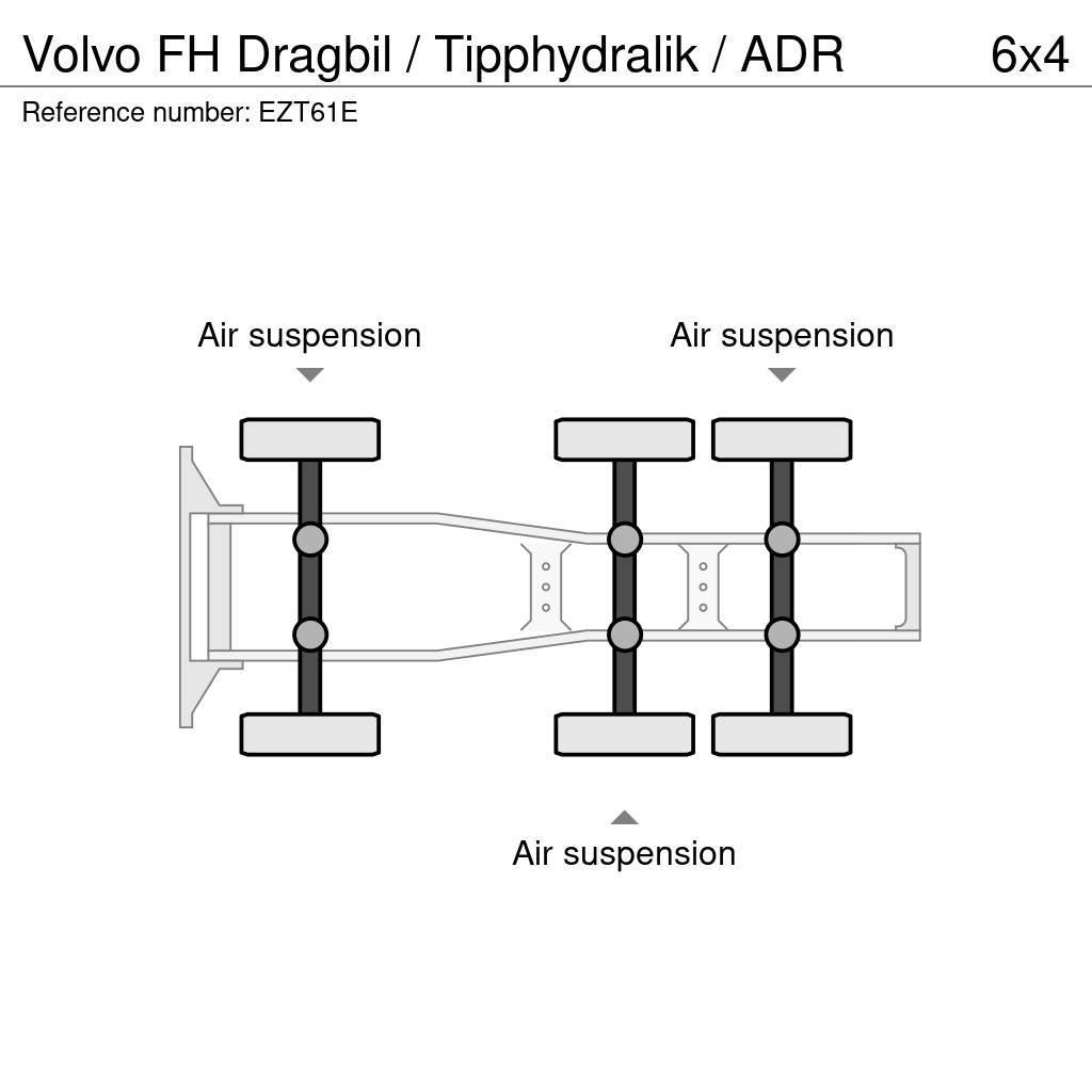 Volvo FH Dragbil / Tipphydralik / ADR Autotractoare