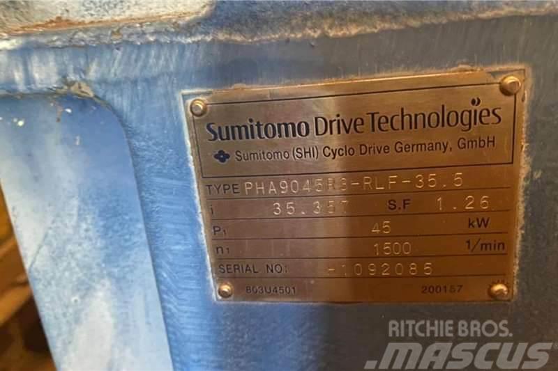 Sumitomo Industrial Gearbox 45kW Ratio 35.5 to 1 Altele