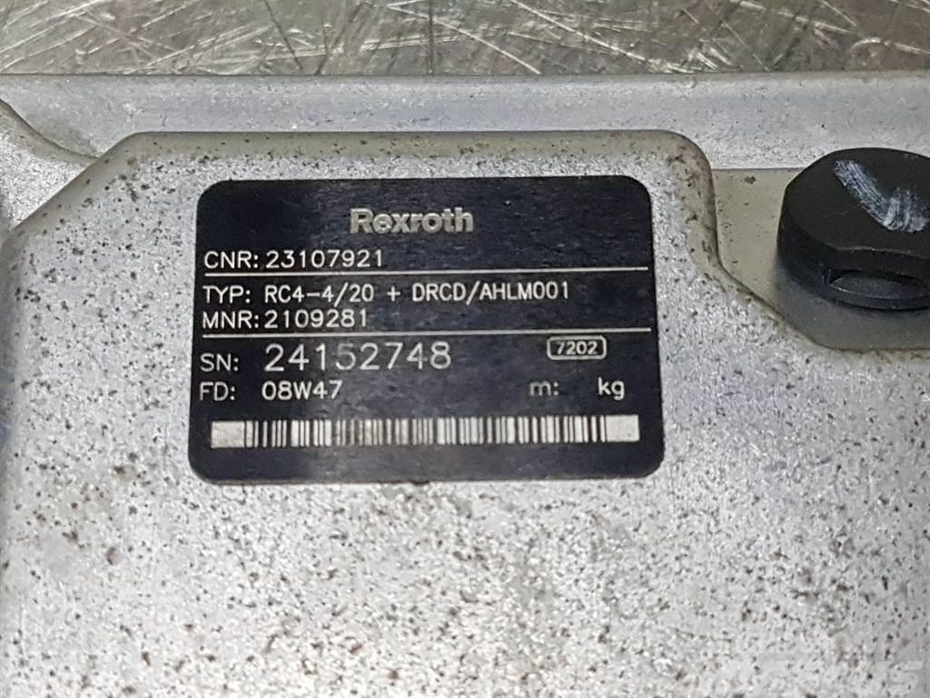 Ahlmann AZ150E-23107921-Rexroth RC4-4/20+DRCD-Control unit Electronice