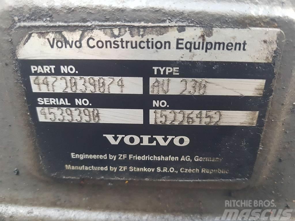 Volvo L30G-VOE15226452-ZF AV-230-Axle/Achse/As Axe
