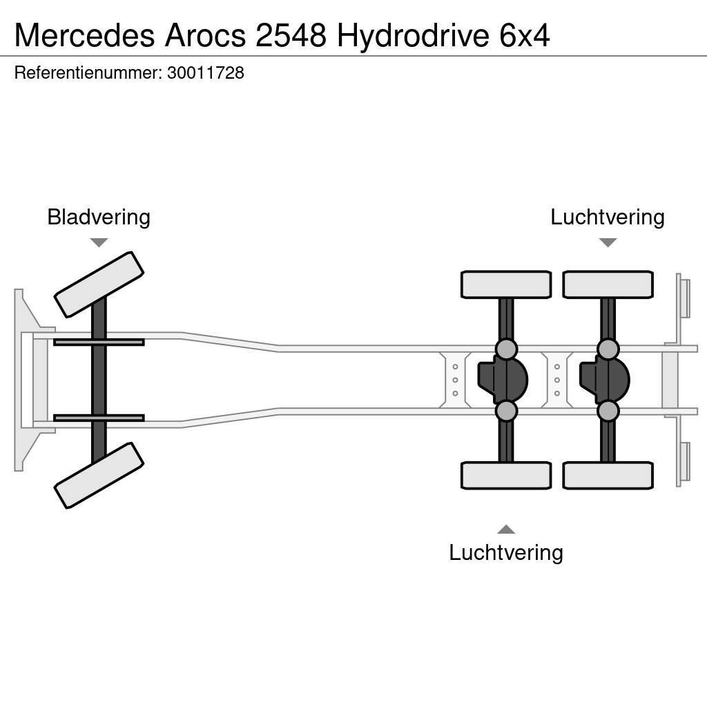 Mercedes-Benz Arocs 2548 Hydrodrive 6x4 Camion cabina sasiu