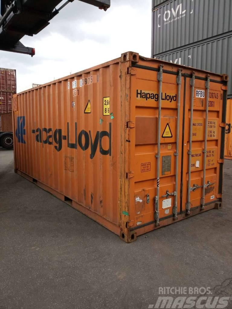  20' Lagercontainer/Seecontainer mit Lüftungsgitter Containere pentru depozitare