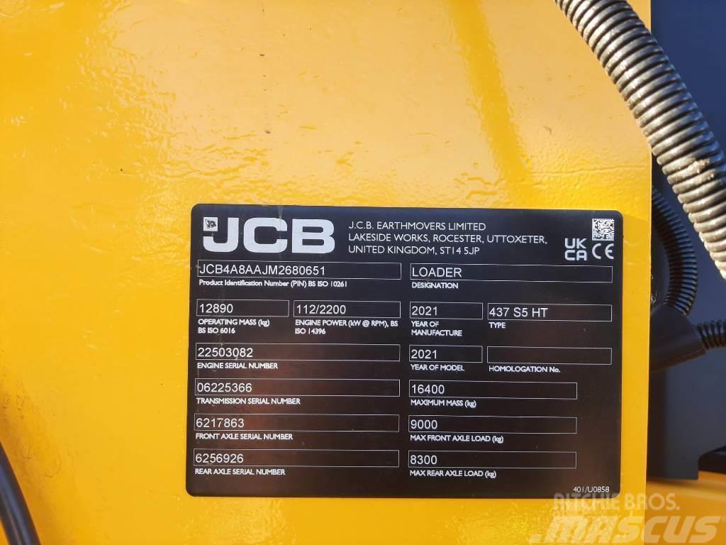 JCB 437 S5 HT Incarcator pe pneuri