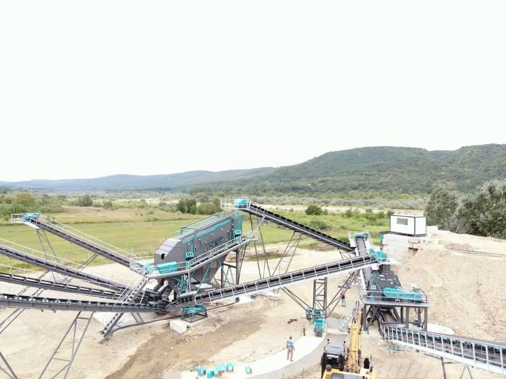 Constmach Gravel Screening And Washing Plant Cernuitoare