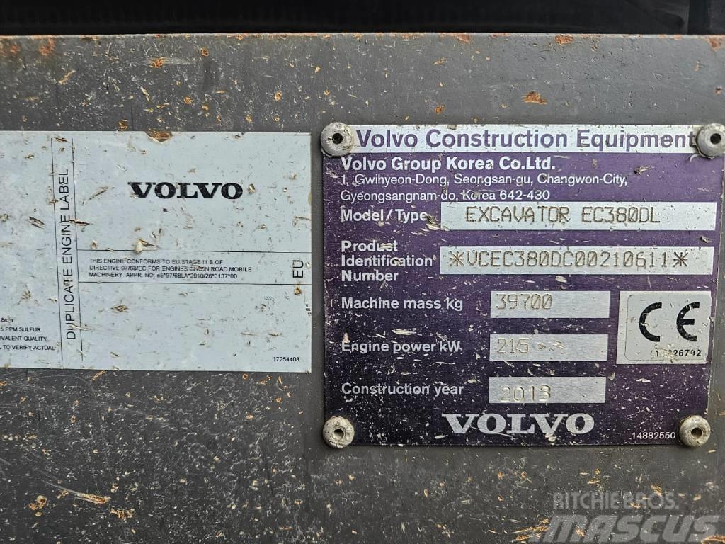 Volvo EC380DL / ec360, ec460, ec480 Excavatoare pe senile